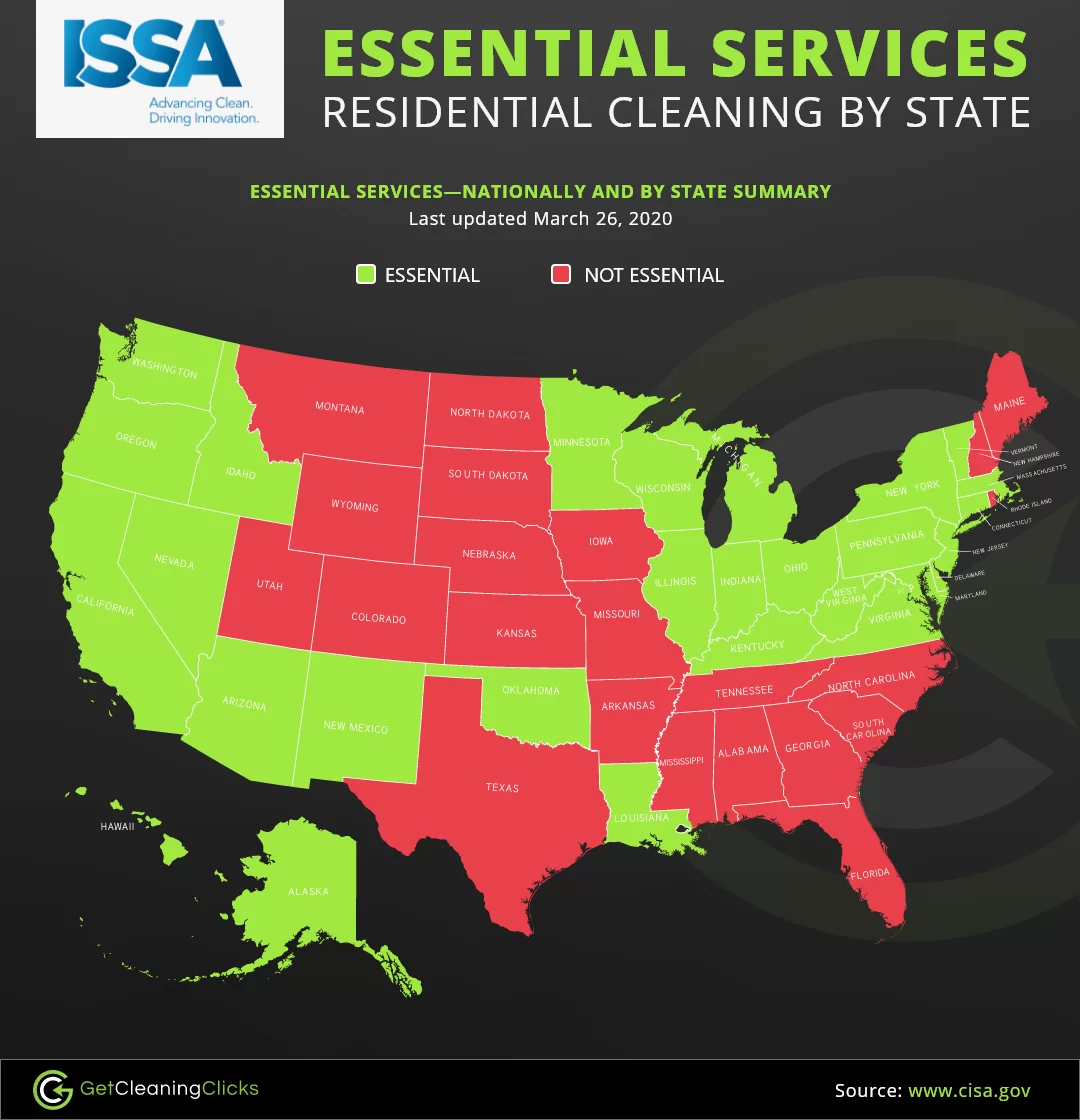 covid 19 USA map