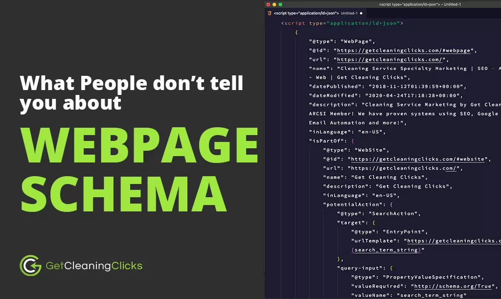 Webpage Schema